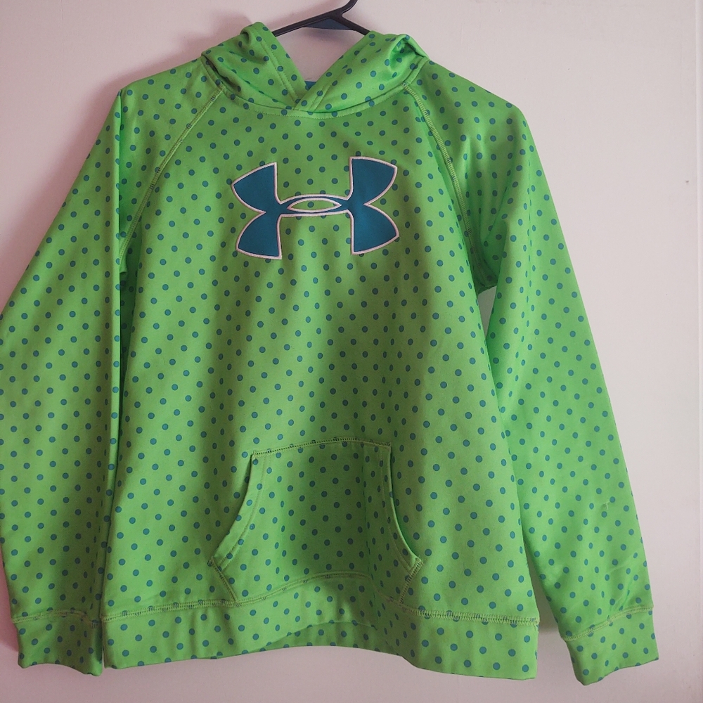 Neon Under Armour Hoodie